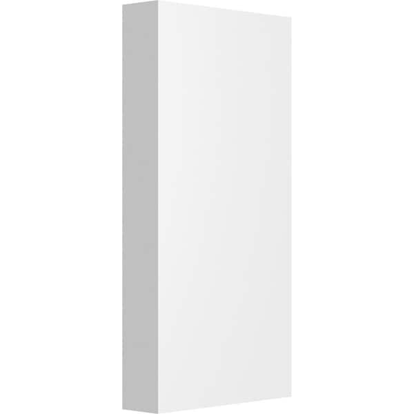 Ekena Millwork Standard Foster Plinth Block with Square Edge, 3"W x 6"H x 3/4"P PBP030X060X075FOS00 - main